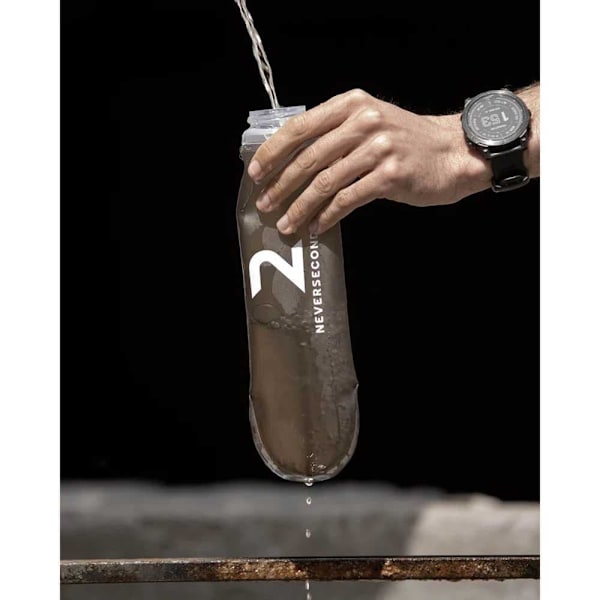 Neversecond Blød Kolbe 500ml Sort