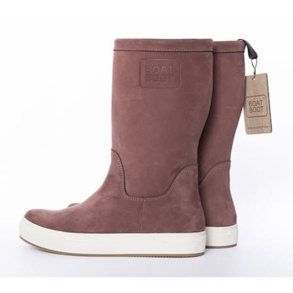 Boat Boot None Lace Leather Saappaat Punainen EU 37 Nainen