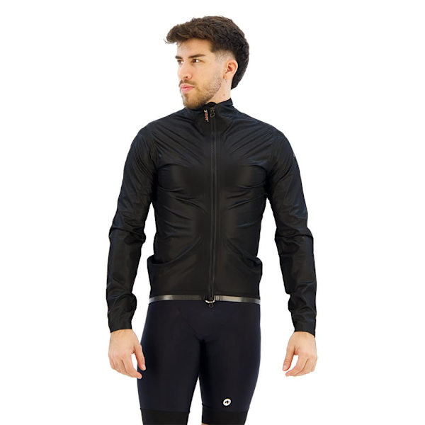 Assos Equipe Rs Rain Targa Jakke Sort XS Mand