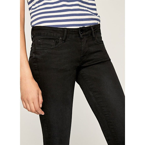 Pepe Jeans Jeans Soho Sort 26 / 30 Kvinde