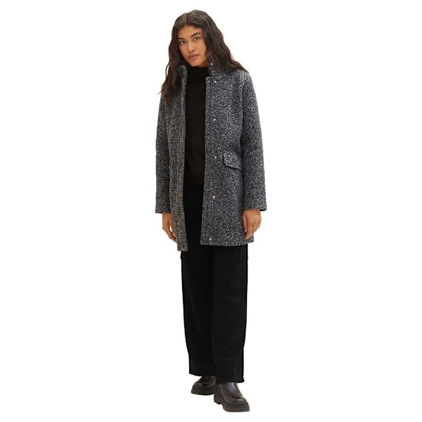 Tom Tailor Täcka 1037586 Boucle Grå S Kvinna