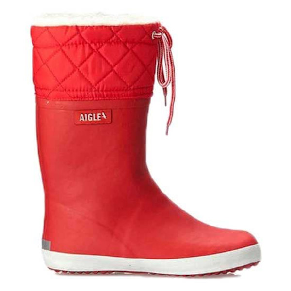 Aigle Nb1122 Giboulee 2 Regnstövlar Röd EU 24 Pojke