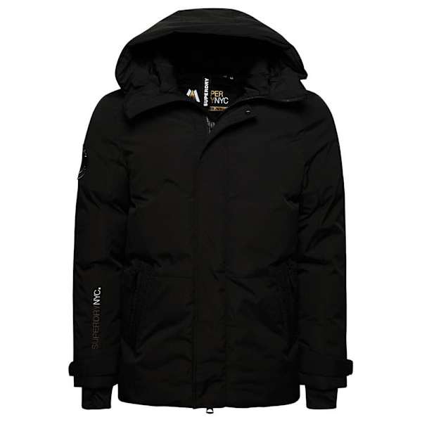 Superdry Parkas City Padded Wind Svart S Man