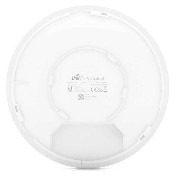Ubiquiti Trådløst Adgangspunkt Unifi U6-pro Wifi-6 Hvid