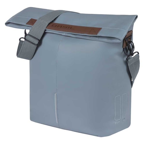 Basil Taske Vegan Leather Hook On 14-16l Grå