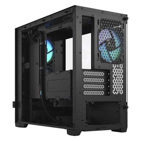 Fractal Tornfodral Med Fönster Pop Mini Air Svart