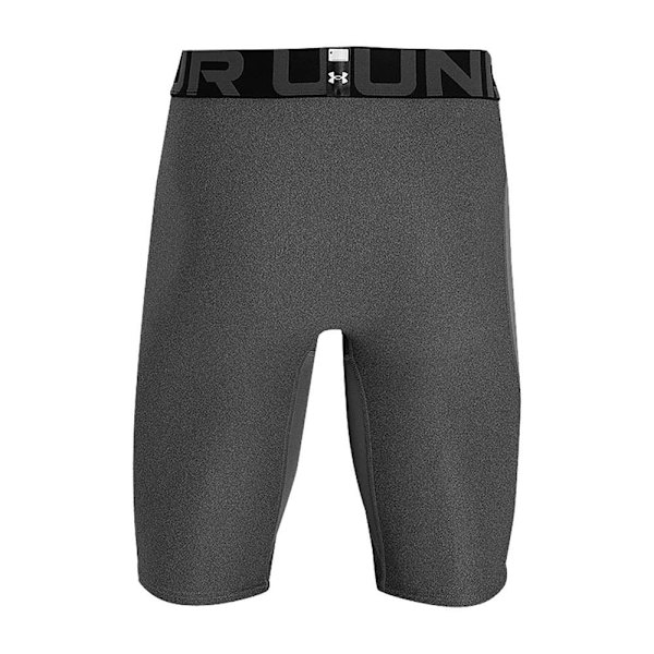 Under Armour Kompression Lange Shorts Heatgear Grå XL / Regular Mand
