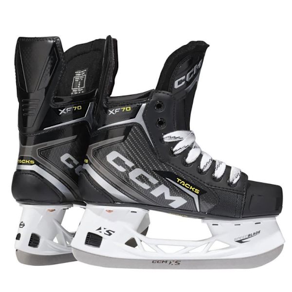 Ccm Tacks Xf 70 Junior Ishhockeysko Sort EU 36 1/2