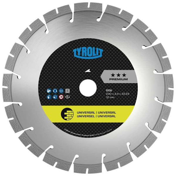Tyrolit Diamantsav Dcup3 115x2.4x22.23 Mm