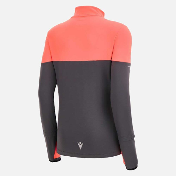 Macron Delia Halv Lynlås Sweatshirt Grå XS Kvinde