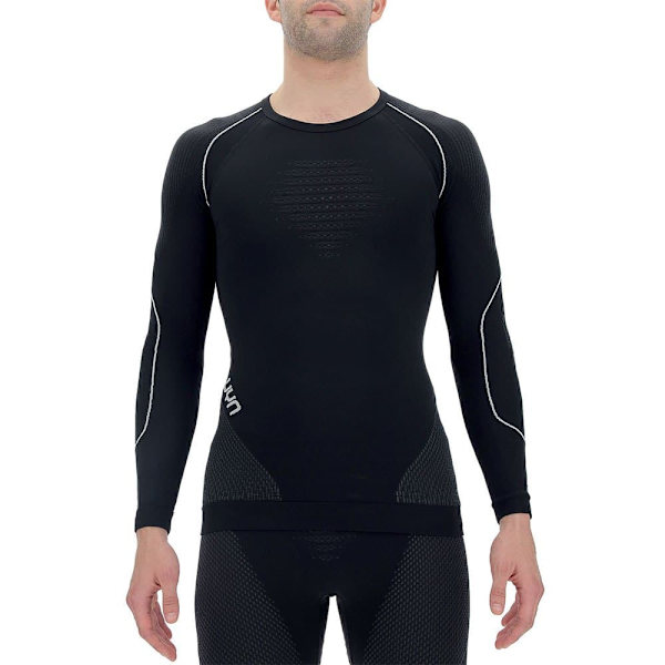 Uyn Langærmet Basislag Evolutyon Sort L-XL Mand