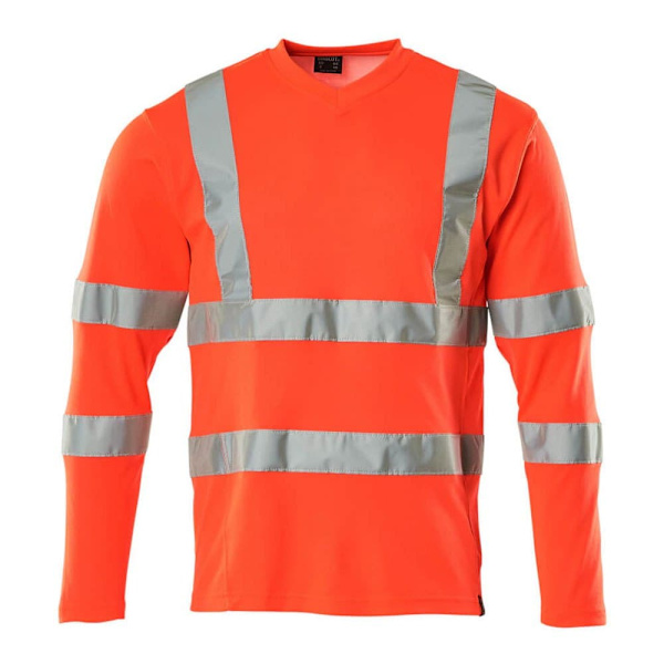 Mascot Lang ærmet Skjorte Safe Classic 18281 Orange 4XL