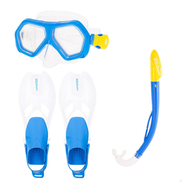 Aqua Sport Junior-snorklaussetti  EU 27-31
