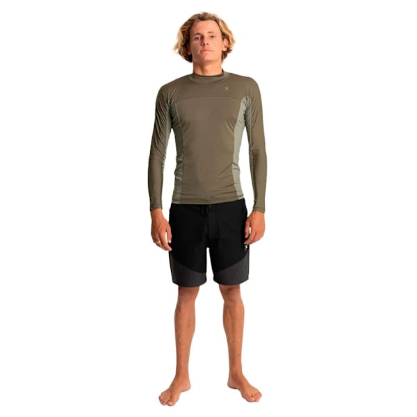 Hurley Langærmet Surf T-shirt Chnnl Crssng Pddl Sries Grøn M