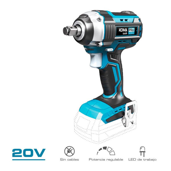 Koma Tools Elektrisk Skruvmejsel 08783 Blå