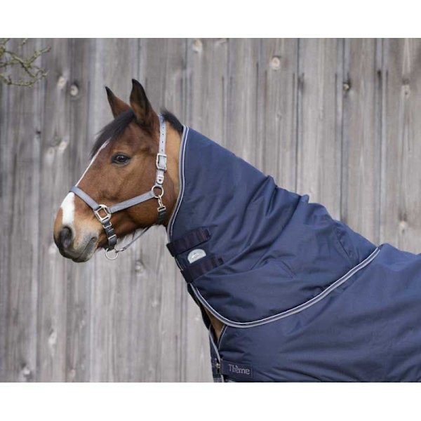 Equitheme Vattentätt Halsskydd Tyrex 600 D Polyfil 200g Blå Pony