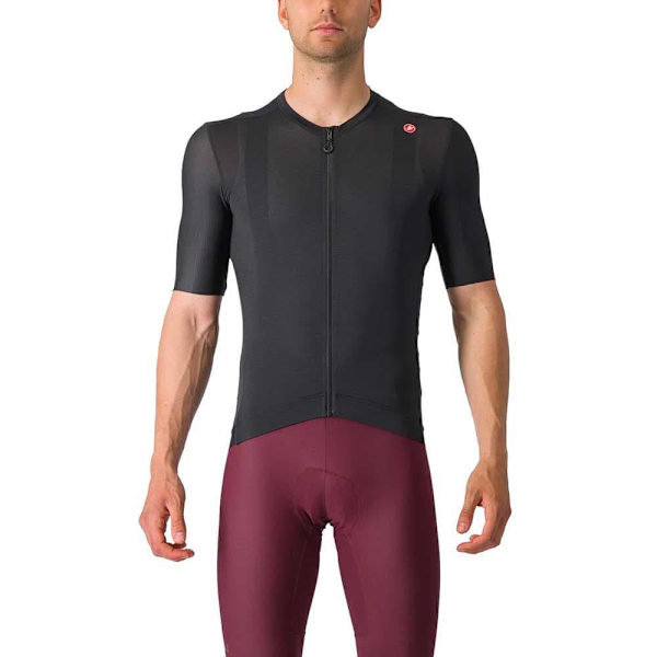 Castelli Espresso Lyhythihainen Pyöräilypaita Harmaa XS Mies