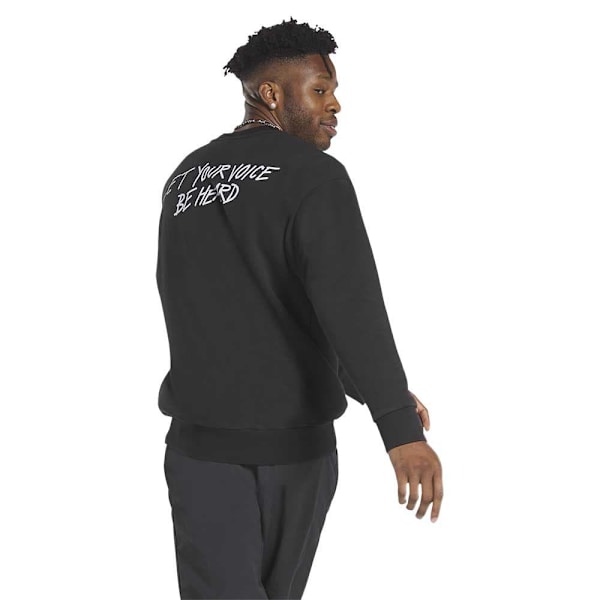 Reebok Classics Sweatshirt Human Rights Now! Fitted Sort S Mand