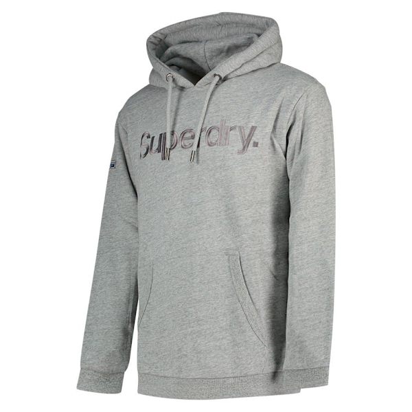 Superdry Hættetrøje Core Logo Source Grå S Mand