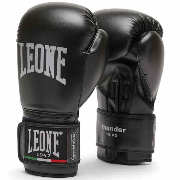 Leone1947 Thunder Kunstlæder Boksehandsker Sort EU 36
