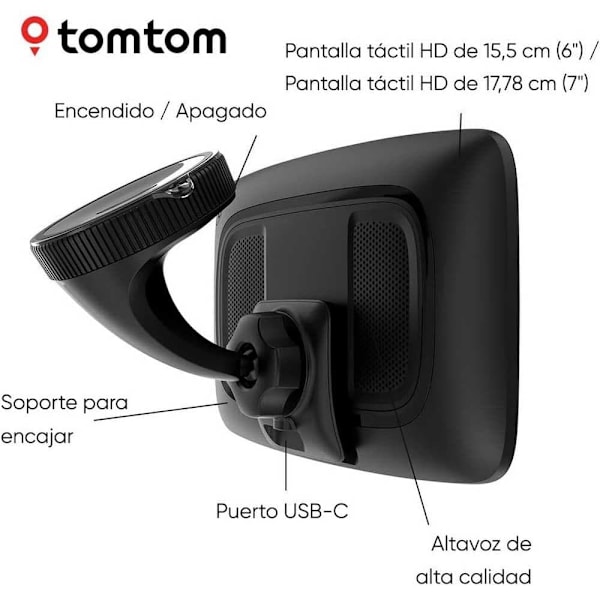 Tomtom Gps Go Expert Plus 7´´ Transparent