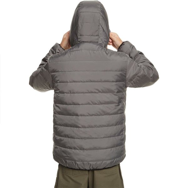 Quiksilver Jakke Scaly Reversible Sort 12 Years Dreng