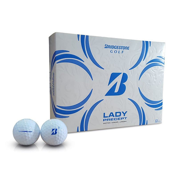 Bridgestone Golf Golfbollar Precept Vit,Durchsichtig