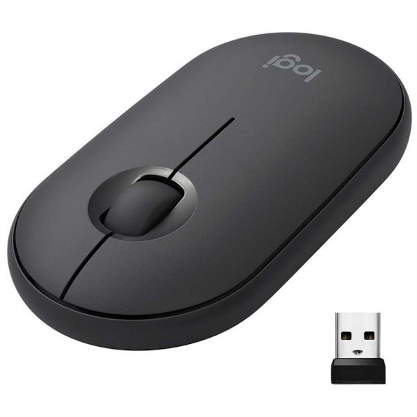 Logitech Trådløs Mus Pebble M350 Sort