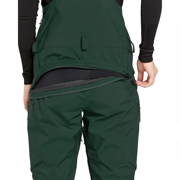 Volcom Elm Stretch Gore-tex Bib Race Dräkt Grönt S Kvinna