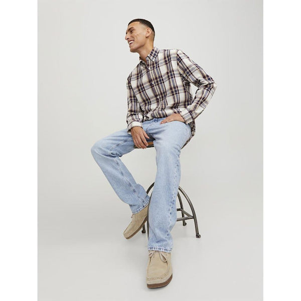 Jack & Jones Chris Original Sbd 932 Farkut Sininen 28 / 32 Mies