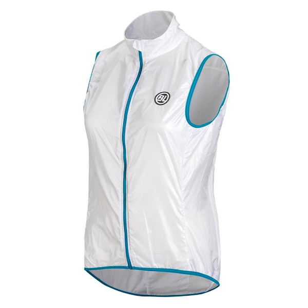 Bicycle Line Gilet Logique Windproof Vit L Kvinna