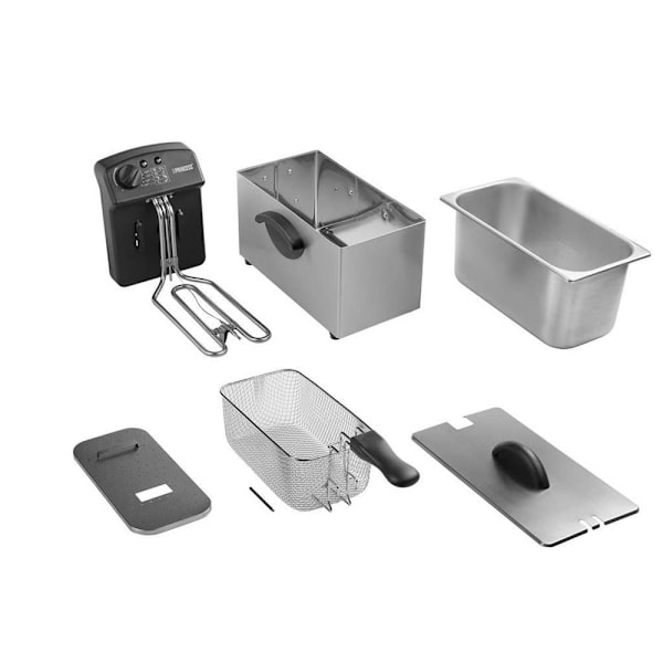 Princess Fritös Family Castel 3l 2000w Silver 3 Liters / EU Plug