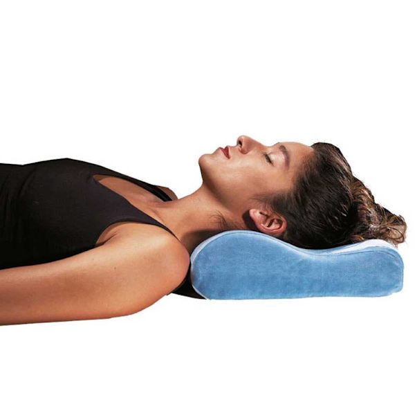 Cocoon Pude Memory Foam Blå 31 x 26 x 10 cm