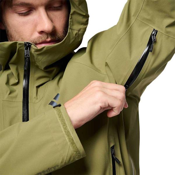 Black Diamond Highline Stretch Shell Jakke Grøn L Mand