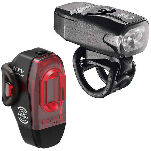 Lezyne Lys Sæt Ktv Pro Smart Sort 200 / 75 Lumens