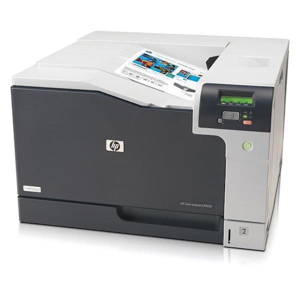 Hp Laserprinter Laserjet Cp5225dn Hvid One Size / EU Plug Sort