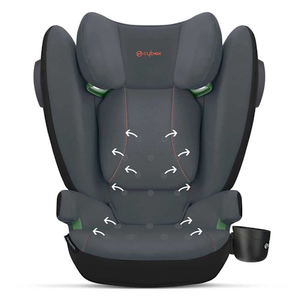 Cybex Solution B4 I-fix Vauvan Turvaistuin Harmaa