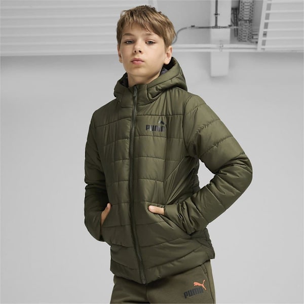 Puma Ess Padded Jacka Grönt 5-6 Years Pojke