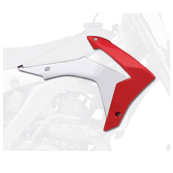 Polisport Off Road Jäähdytin Kauhat Honda Cr125r 98-99 Cr250r 97-99 Punainen