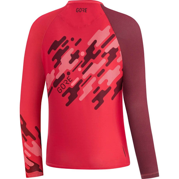 Gore® Wear Långärmad Endurotröja C5 Trail Röd L Kvinna