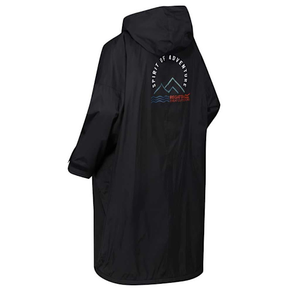 Regatta Hættetrøje Regnjakke Robe Sort L-XL Mand
