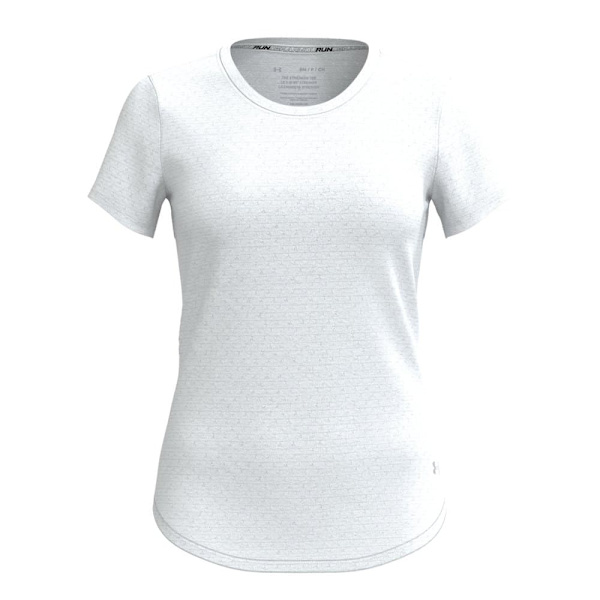 Under Armour T-shirt Streaker Run Vit L Kvinna