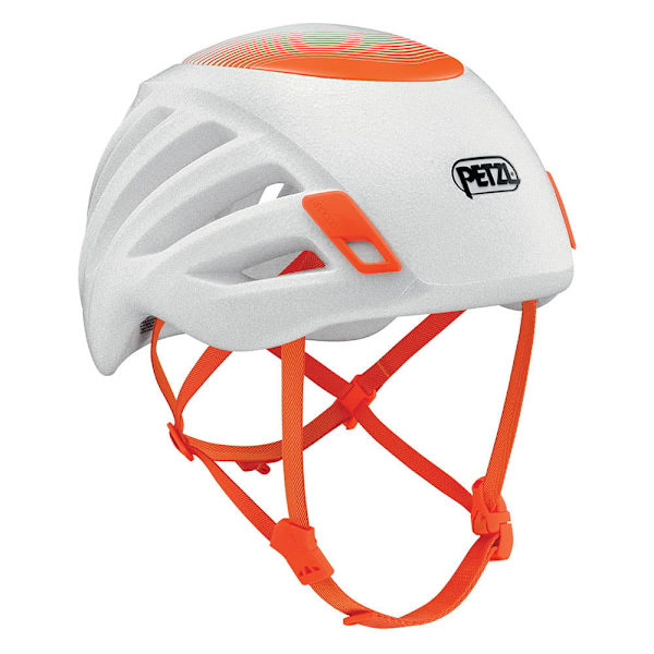 Petzl Sirocco Hjelm Hvid,Orange 53-61 cm