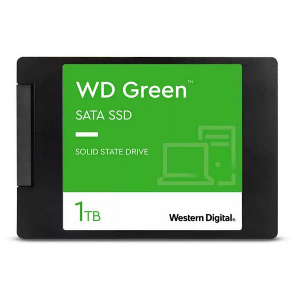 Western Digital Ssd Harddisk Wds100t3g0a 1tb Flerfarvet