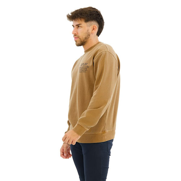 Replay M6967.000.22890g Sweatshirt Brun XL Mand