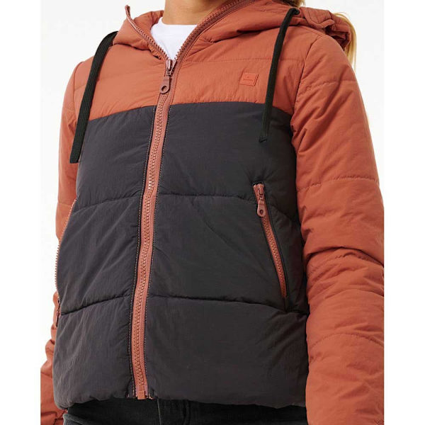 Rip Curl Anti-series Contrast Jacka Röd S Kvinna