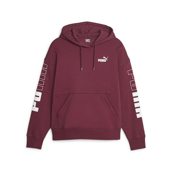 Puma Hættetrøje Power Colorblock Lilla S Kvinde