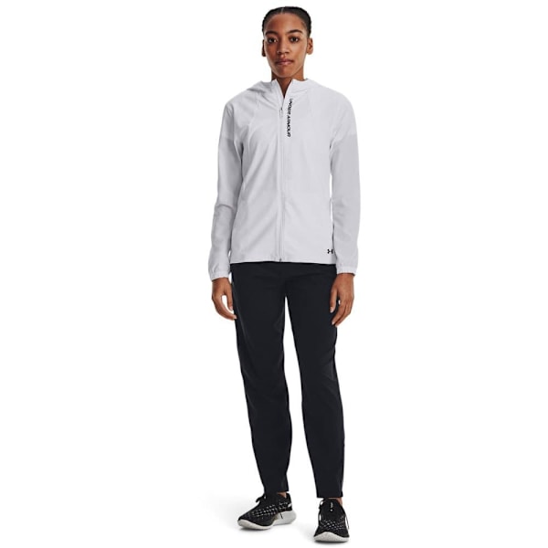 Under Armour Jakke Outrun The Storm Hvid M Kvinde