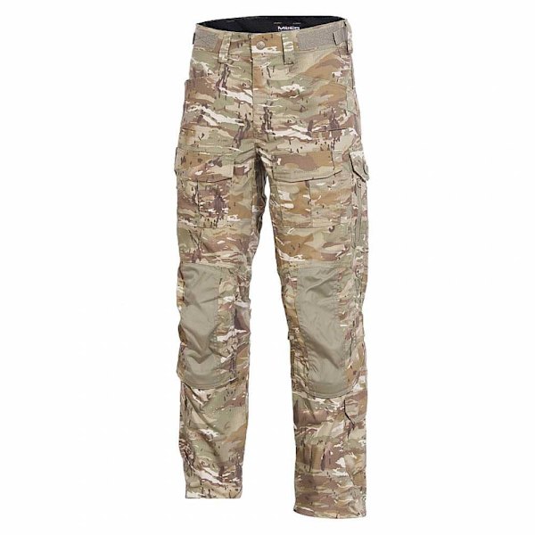 Pentagon Bukser Wolf Combat Camo Beige,Grøn 38 / 30