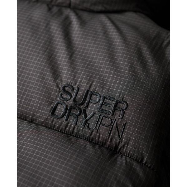 Superdry Dunväst Ripstop Longline Grå S Kvinna